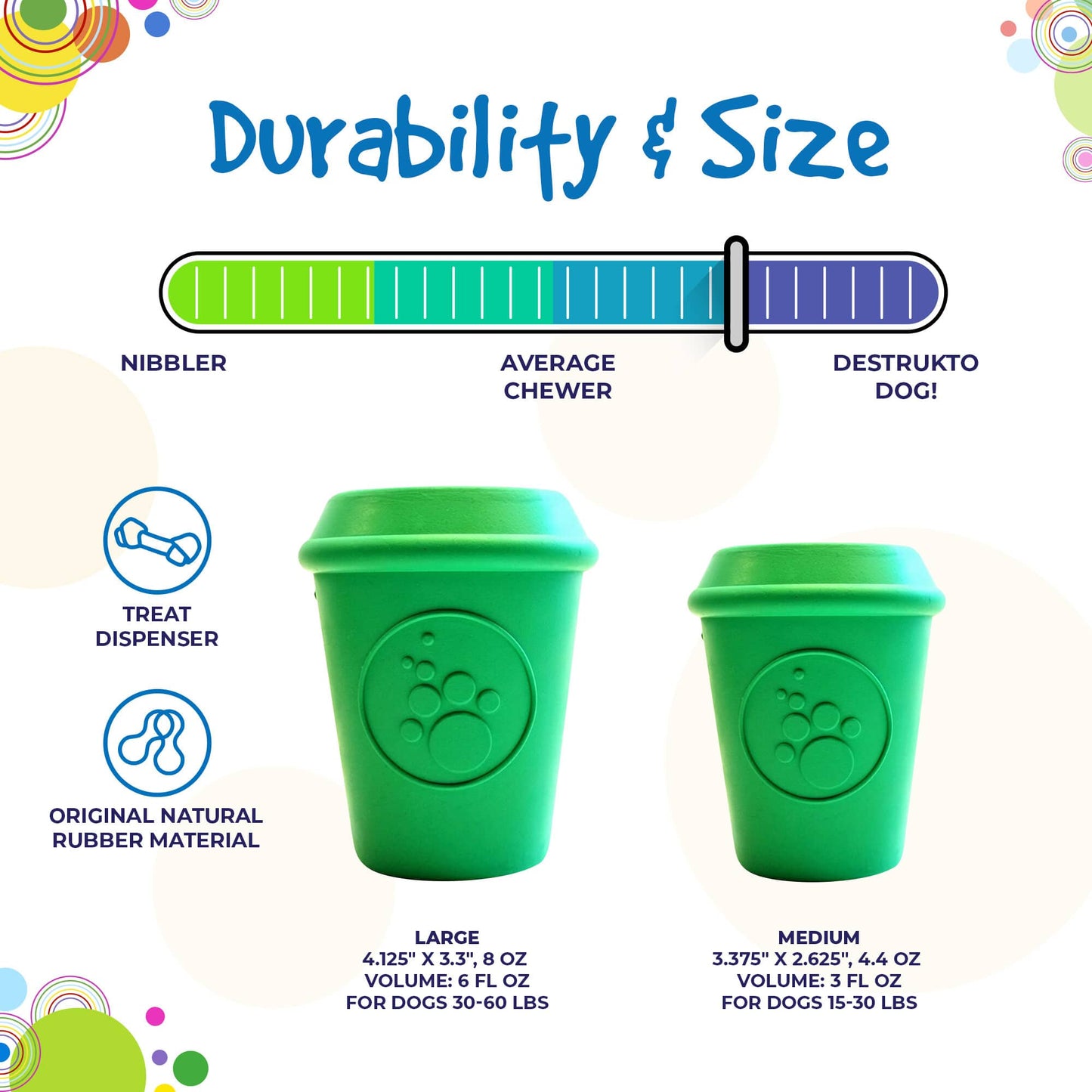 COFFEE CUP TREAT DISPENSERS