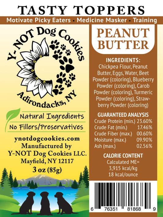 TASTY TOPPERS - PEANUT BUTTER