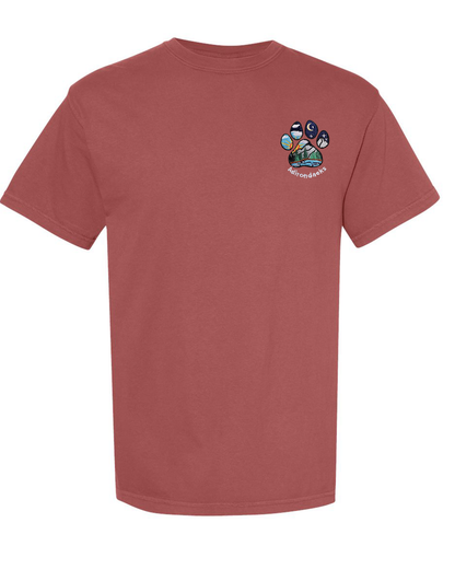 Embroidered Adirondack Paw T-shirts