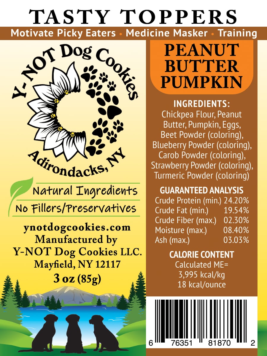 TASTY TOPPERS - PEANUT BUTTER PUMPKIN