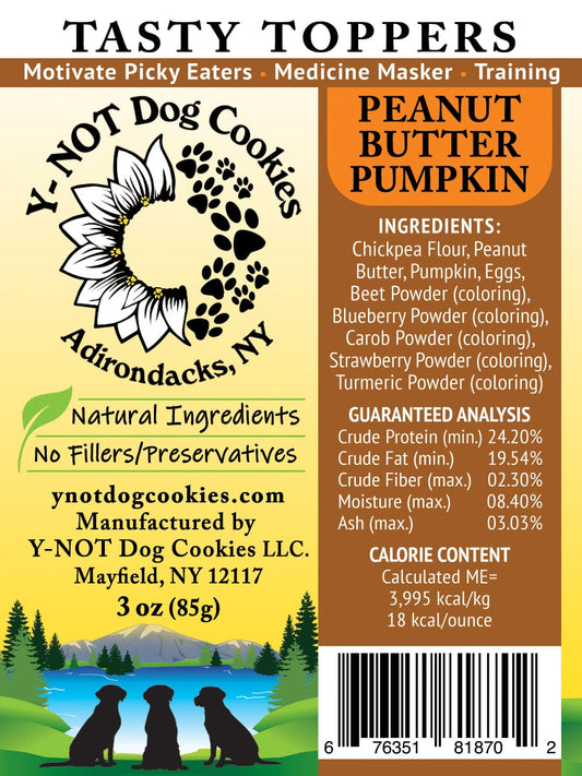 TASTY TOPPERS - PEANUT BUTTER PUMPKIN